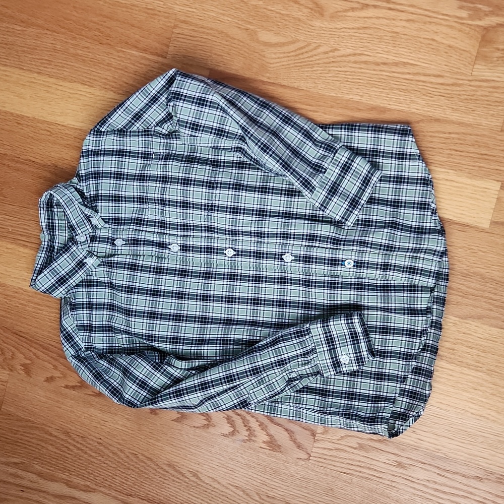 Crewcuts button down long sleeve shirt, used, boys size 6-7